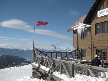 Słóńce i śnieg